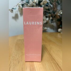 Laurens Vanilla Almond Body Scrub 100 ml / 3.5 fl oz | BNIB ~ Sealed Packaging